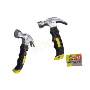 MINI MARTELO DE METAL C/ CABO EMBORRACHADO 23MM