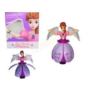 BONECA DANÇARINA DE LED C/ MOVIMENTOS E EFEITOS SONOROS