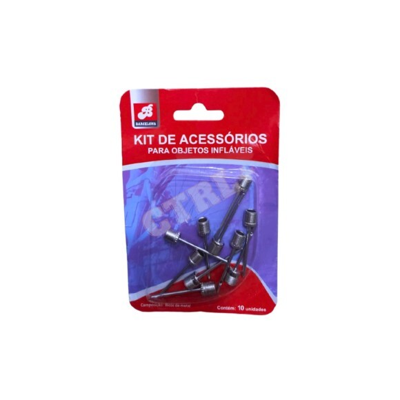 KIT DE BICOS P/ INFLÁVEIS C/ 10 UN