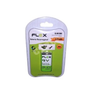 BATERIA 9V RECARR. 340MAH
