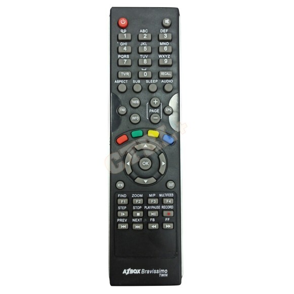 RECEPTOR AZBOX BRAVISSIMO TWIN